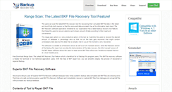 Desktop Screenshot of bkffile.backuprecoverytool.com
